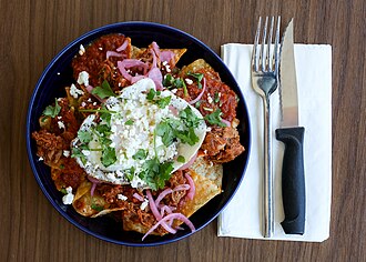 Chilaquiles at the Grand Cantina, Windsor, Ontario, 2025-09-01 04