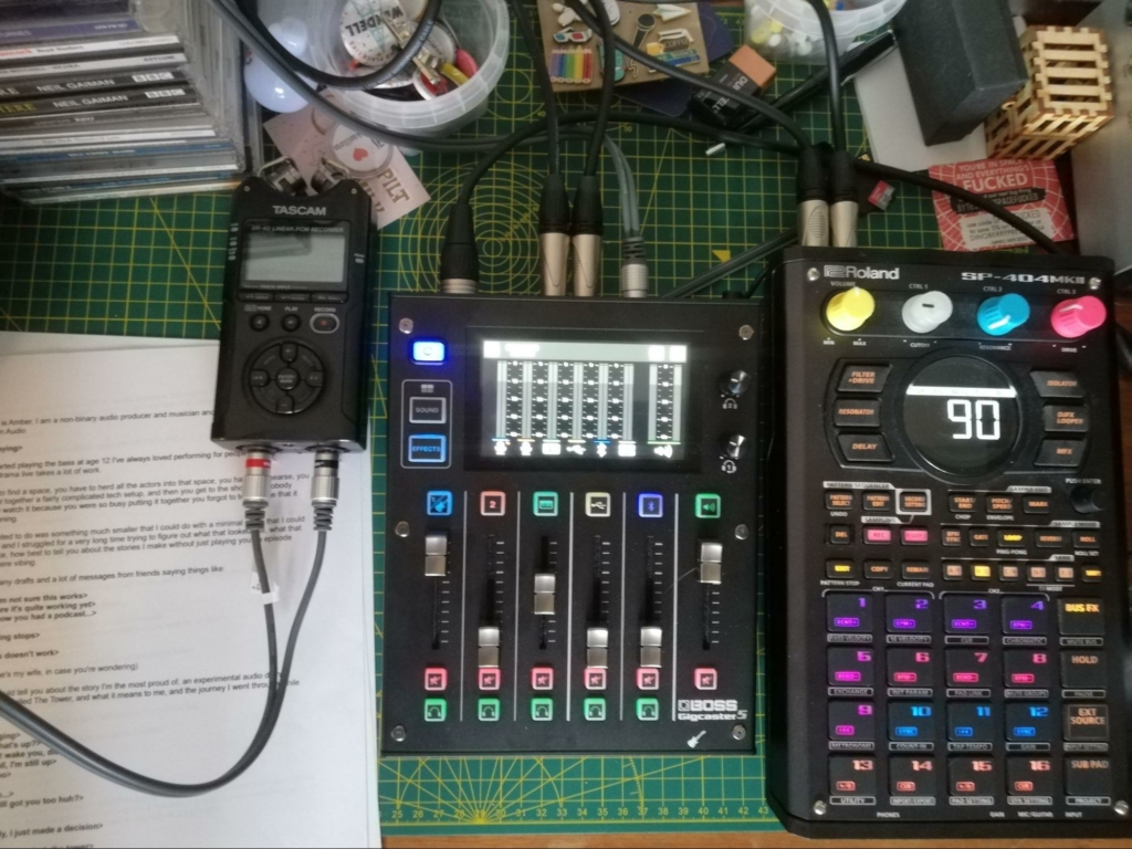 Using the Boss Gigcaster 5 for live performance