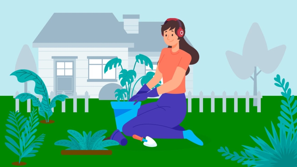 gardening growing and podcasting