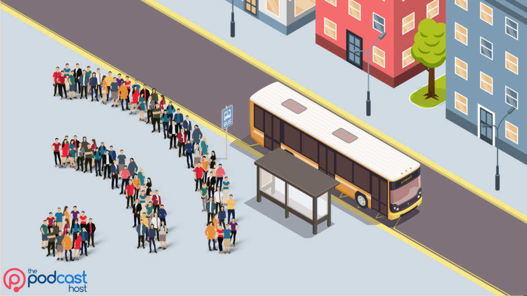 An RSS feed is like a route for your podcast hosting