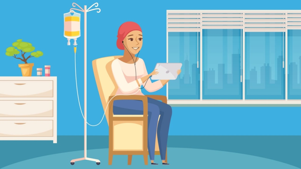 listening while in medical treatment or recovery