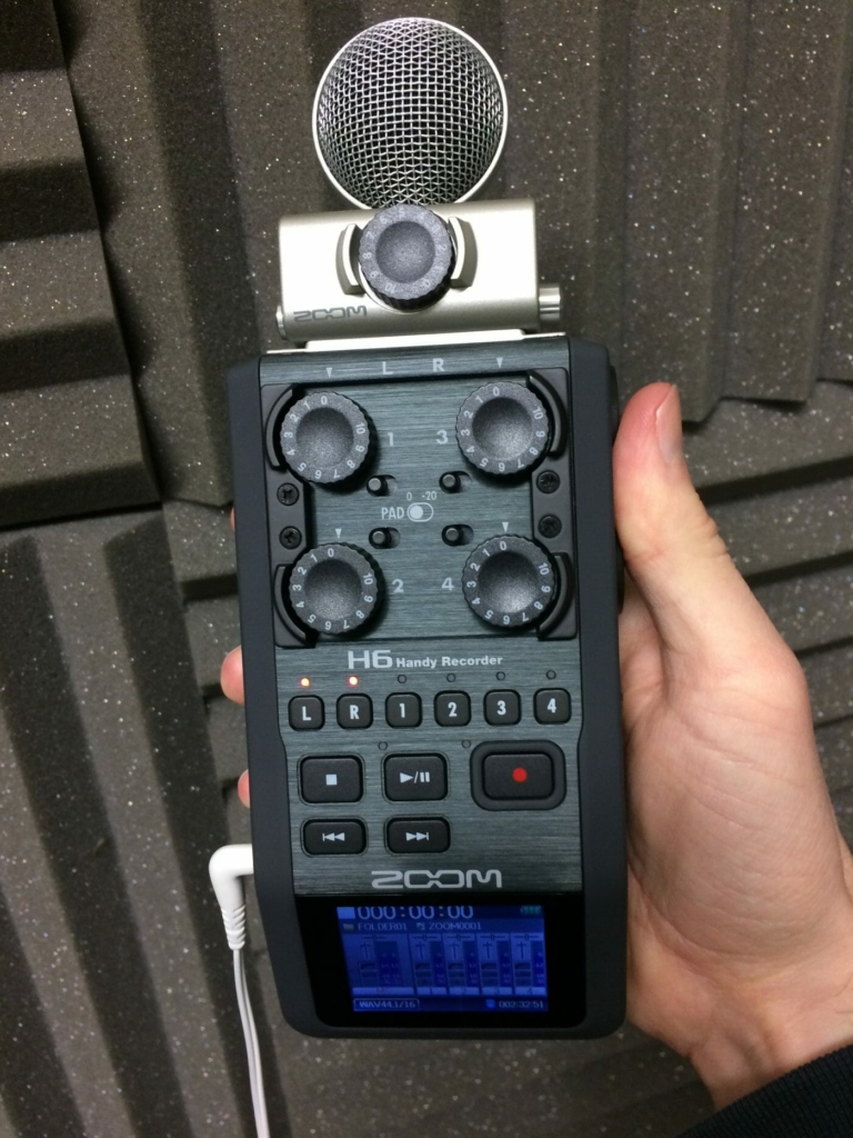 Zoom H6 with MS Capsule