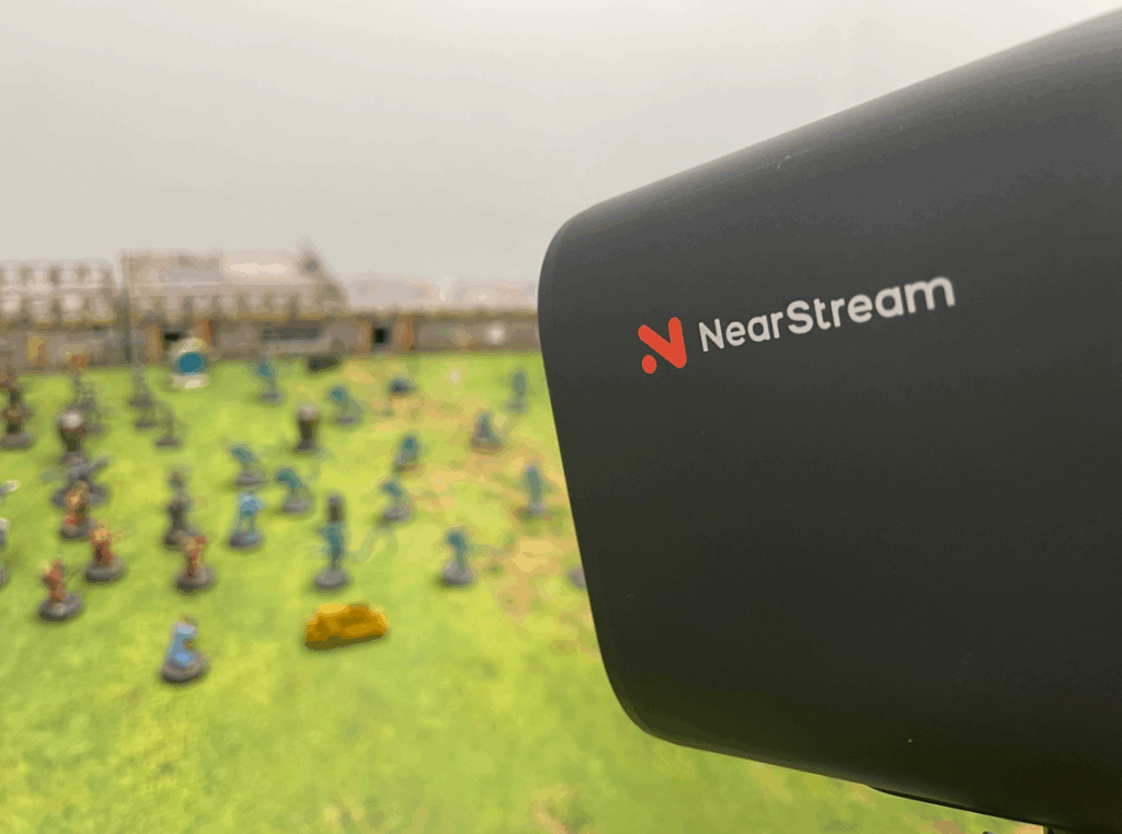 filming a Warhammer 40k battle report with the Nearstream VM20